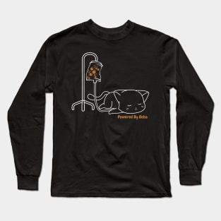 Boba Powered kitty Long Sleeve T-Shirt